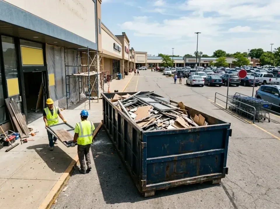 retail-store-renovation-debris-003 — frequently asked questions, Roll-off Dumpster Rentals in Winthrop Harbor, IL
